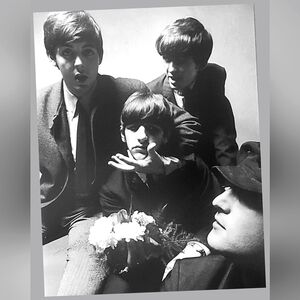 The Beatles Photograph John Lennon Ringo Starr Paul McCartney